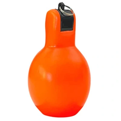 Abbildung von Best Sporting Handpfeife I hochwertige Schiedsrichterpfeife Trainerpfeife schwarz Fußball Pfeife für Kinder robuste Sportpfeife Trainer Sport (1er Set Orange)