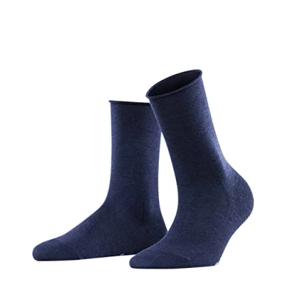 Abbildung von FALKE Damen Socken Active Breeze W So Lyocell einfarbig 1 Paar, Blau Navy Melange 6127, 39 42