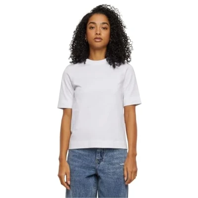Abbildung von Urban Classics Classy Tshirt basic, Damen, Größe: Large, White