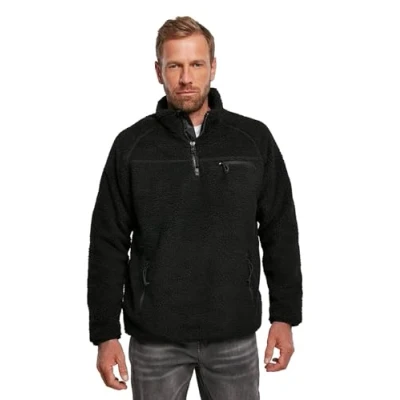 Abbildung von Brandit Fleecepullover, Herren, Größe: XL, Black