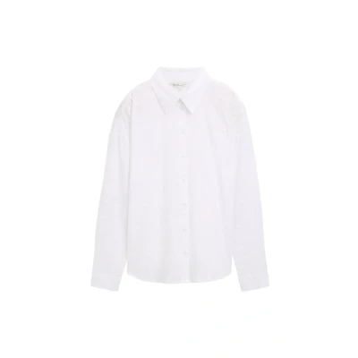 Abbildung von TOM Tailor Denim MIT Gepunkteter Struktur Hemdbluse, Damen, Größe: XS, White