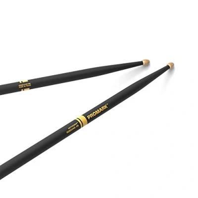 Abbildung von ProMark Schlagzeug Sticks Rebound 2B ActiveGrip Wird klebriger, wenn die Hände schwitzen Active Grip Finish, Eichel Tipp, Hickoryholz 1 Paar