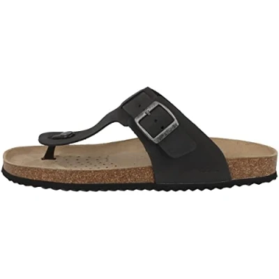 Abbildung von Geox Ghita Zehentrenner, Herren, Größe: 41, Black Schuhe