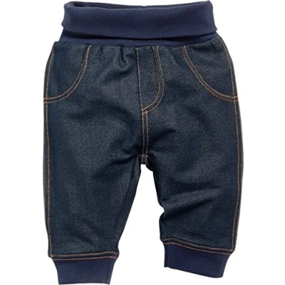 Abbildung von Playshoes Unisex Kinder Baby pumphose Sweat Hose Jogginghose, Jeans optik, 80 EU