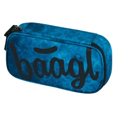 Abbildung von Baagl Federmäppchen für Jungen Mädchen Schulmäppchen Schreibwaren Schulsachen Federtasche, Kinder Federmappe, Etui Schule (Ocean)