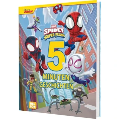 Abbildung von Marvel Spidey und seine Super Freunde: 5 Minuten Geschichten: Mehr als 140 Seiten Vorlesespaß 8 spannende Superhelden Geschichten zum Vorlesen für Kinder ab 3 Jahren