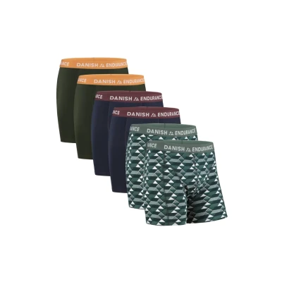 Abbildung von Danish Endurance 6 PACK Panties, Herren, Größe: 3XL, Multicolor