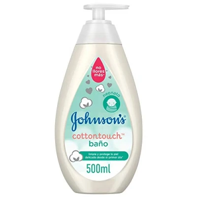Abbildung von Johnson&#039;s CottonTouch Pflegebad für empfindliche Haut des Neugeborenen 1 x 500 ml