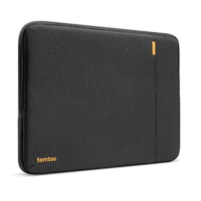 Abbildung von tomtoc 360 Tasche Schutzhülle für 13 Zoll iPad Pro M4 2024 OLED, Air M2 2024, 12,9 6/5/4/3 M2&amp;M1, Wasserabweisend Tablet Sleeve mit Zubehörfach, Passt Magic/Smart Keyboard