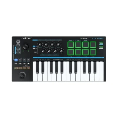 Abbildung von Nektar Impact LX Mini USB MIDI Controller Keyboard with DAW Integration, Black