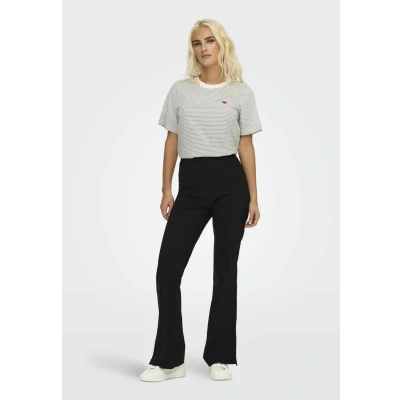 Abbildung von JDY Damen Jdypisa S/S Print Top JRS Noos T Shirt, Cloud Dancer, Small