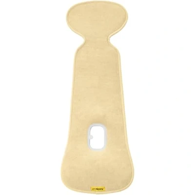 Abbildung von Aeromoov Baby Sitzauflage Air Layer Einlage Für Autositz oder Kinderwagen Gruppe 1 Antischwitz Sommerbezug Bio Baumwolle Vanilla