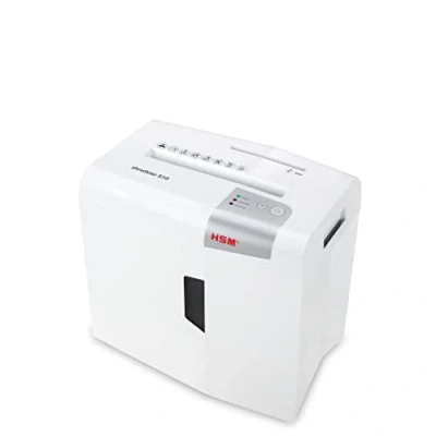 Abbildung von HSM shredstar S10 Aktenvernichter, Sicherheitsstufe P 2, 10 Blatt (Streifenschnitt) mit CD Schredder, 6 mm