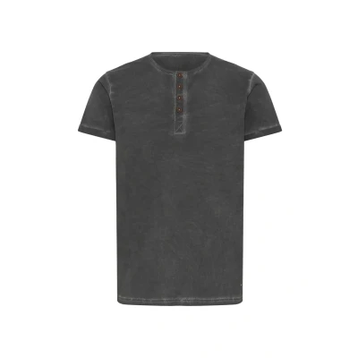 Abbildung von Solid Sdtihn Tshirt basic, Herren, Größe: Medium, Black
