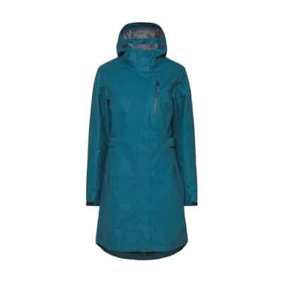 Abbildung von Killtec Damen Parka Funktionsparka mit abzippbarer Kapuze KOW 165 WMN PRK wasserdicht, Winddicht, atmungsaktiv 00834 petrol 38