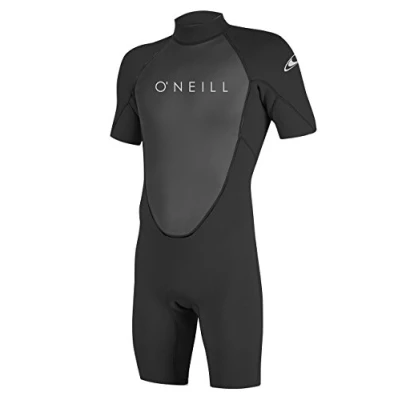 Abbildung von O&#039;Neill Wetsuits Men&#039;s Reactor 2 2mm Back Zip Spring Wetsuit, Black/Black, M