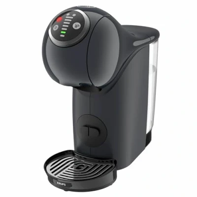 Abbildung von NESCAFÉ Dolce Gusto Genio S Plus by KRUPS, Kaffeekapselmaschine, Espresso Boost, Temperaturauswahl, Heiß &amp; Kaltgetränke,15 bar Pumpendruck, 0,8l Wassertank, 1500 Watt, Cosmic Grey, KP340B