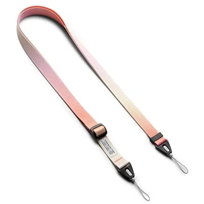 Abbildung von Ringke Shoulder Strap Umhängeband Design, Crossbody Kordel Kompatibel mit Handykette, Handy, Handyhülle, Schlüssel, Kamera und Mehr [Aloha Sunset]