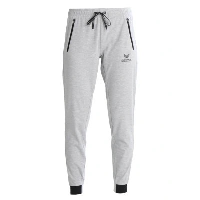 Abbildung von ERIMA Damen Hose Essential Sweathose, hellgrau melange/schwarz, 34, 2101811