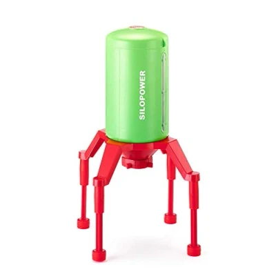 Abbildung von siku 5602, Standsilo SILOPOWER, Kunststoff, Grün/Rot, Flexible Anpassung der Durchfahrtshöhe für Modelle im Maßstab 1:32 bis 1:87