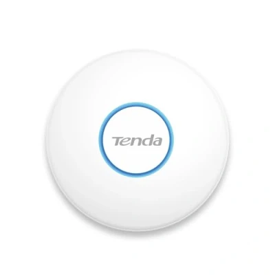 Abbildung von Tenda i27 AX3000 WiFi 6 Access Point PoE (802.11ax Dualband, 1x GB LAN Port, WPA3 Sicherheit, mehrere SSIDs, zentrales Management, 802.3at PoE+ Powered, inkl. Netzteil)