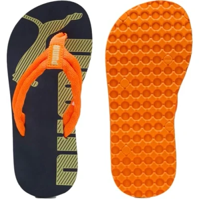 Abbildung von PUMA Epic FLIP V2 PS Flipflop, New Navy Pistachio Green ORANGE GLO, 33 EU