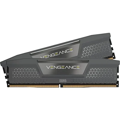 Abbildung von CORSAIR Vengeance DDR5 32GB (2x16GB) 6000MHz CL36 AMD Expo Intel XMP iCUE Kompatibler Computerspeicher Grau (CMK32GX5M2E6000Z36)