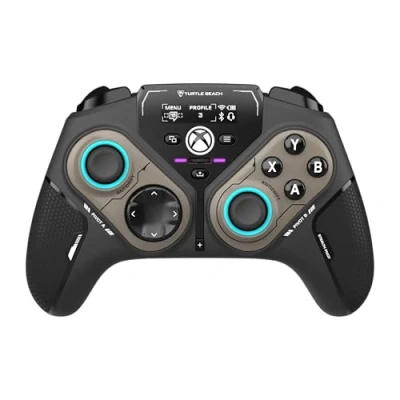 Abbildung von Turtle Beach Stealth Pivot kabelloser, smarter Game Controller Windows PC, Xbox Series XS, One Drehmodule, Display Dashboard, Hall Effekt Sticks, zuweisbare Tasten, Bluetooth