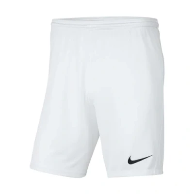 Abbildung von Nike Jungen Y Nk Df Park Iii Nb K Fußballshorts, Weiß/Schwarz, XL EU
