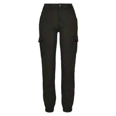 Abbildung von Urban Classics Cargohose, Damen, Größe: 26, Black