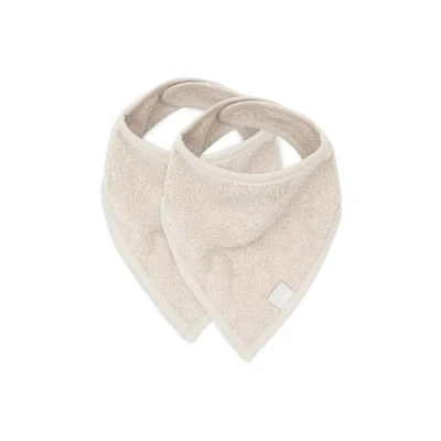 Abbildung von Jollein Lätzchen Bandana ca. 37 x 24,5 cm Biscuit 2er Pack 029 867 00103