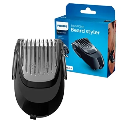 Abbildung von Philips Click On Bartstyler Aufsatz RQ111/60 schwarz