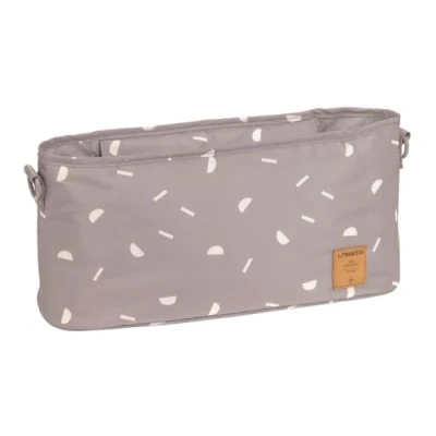 Abbildung von LÄSSIG Baby Kinderwagenorganizer Buggy Organizer Kinderwagentasche inkl. Kinderwagenbefestigung/Buggy Blocks taupe