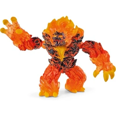 Abbildung von schleich Eldrador CREATURES 70145 Lavadämon Lava Monster Drehbare Lavaschleuder Fantasy Actionfigur mit Beweglichen Armen und Kiefer, Robuste Figuren ab 7 Jahren