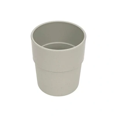 Abbildung von LÄSSIG Kinder Becher Trinkbecher Tasse Kindergeschirr ohne Melamin, BPA frei, für Spülmaschine und Mikrowelle/Mug Uni warm grey