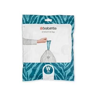 Abbildung von Brabantia Müllbeutel, Weiß, 40 Bags