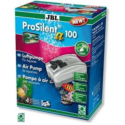 Abbildung von JBL ProSilent a100, 6054100, Luftpumpe für Süß und Meerwasseraquarien von 40 150 L, 1 Stück (1er Pack)