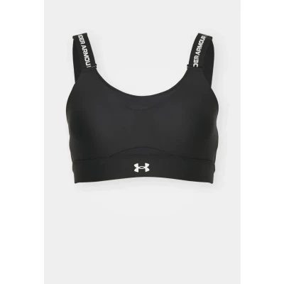 Abbildung von Under Armour Infinity HIGH 2.0 BRA Sportbh mit starker Stützkraft, Damen, Größe: XSxA C, Black/white