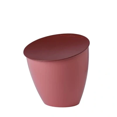 Abbildung von Mepal Küchenabfalleimer Calypso Kleiner Mülleimer mit Deckel Komposteimer Küche Ideal für die Küchenorganisation Küchenhelfer &amp; Spülmaschinenfest 2200 ml Vivid mauve