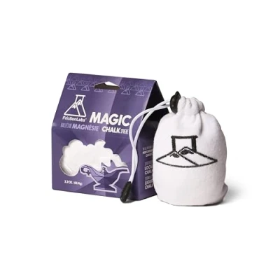 Abbildung von Friction Labs Magic Chalkball Premium Kreideball für Klettern, Gewichtheben, Gymnastik und Bowling Saubere Gym Chalk