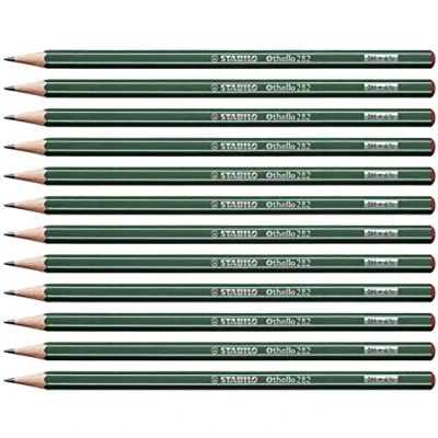 Abbildung von Bleistift STABILO Othello 12er Pack Härtegrad 3H