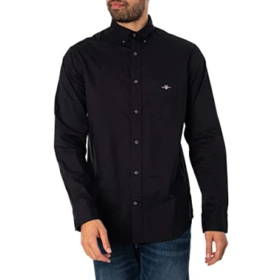 Abbildung von GANT Hemd, Herren, Größe: 3XL, Black