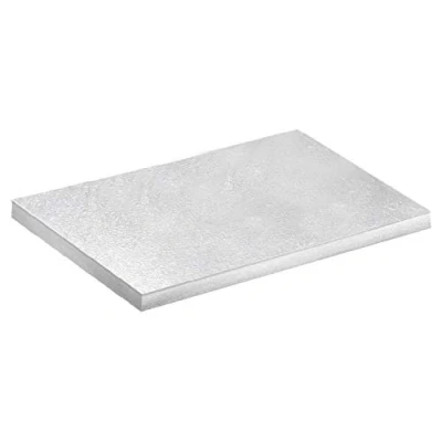 Abbildung von dekora Tortenplatte Rechteckig Torten oder Kuchenplatte Silber 35 x 30 cm, 540277