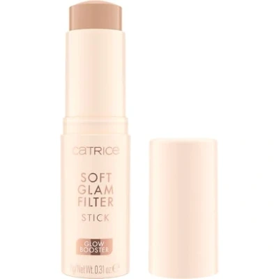 Abbildung von Catrice Soft Glam Filter Stick, Basis, Nr. 010, Nude, weichzeichnend, strahlend, für trockene Haut, Mischhaut, vegan, ohne Parfüm, Alkohol, Konservierungsstoffe, 1er Pack (9g)