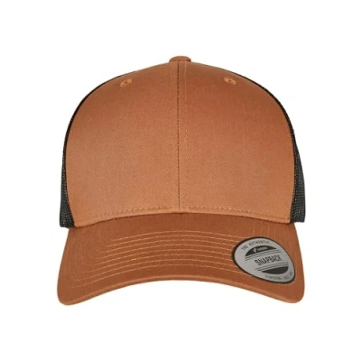 Abbildung von Flexfit Trucker Cap, Größe: One Size, Caramel/black