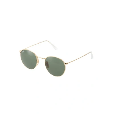 Abbildung von Ray Ban Round Metal Unisex Sonnenbrille, Größe: 53, Grün