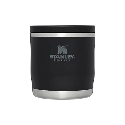 Abbildung von Stanley Adventure To Go Food Jar 0.35L Thermobehälter Für Essen 4 Stunden Heiß Kalt Auslaufsicher Einfaches Reinigen Breite Öffnung Spülmaschinenfest BPA Frei Black