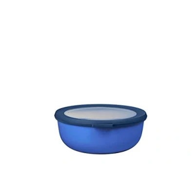 Abbildung von Mepal Multi Bowl Cirqula Round Vorratsdose mit Deckel Geeignet als Luftdichte Aufbewahrungsbox für den Kühlschrank, Mikrowellengeschirr &amp; Frischhaltedosen 1250 ml Vivid blue
