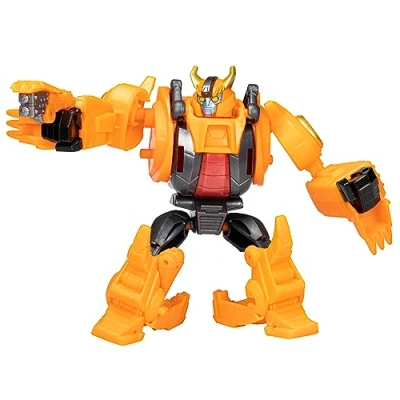 Abbildung von Transformers Spielzeug EarthSpark Warrior Klasse Terran Jawbreaker Action Figur (12,5 cm), Roboterspielzeug, ab 6 Jahren