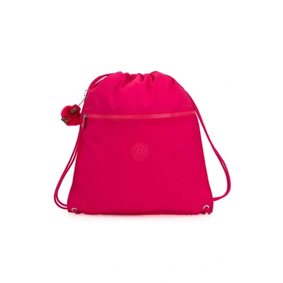 Abbildung von Kipling SUPERTABOO Mittelgroßer Rucksack, True Pink (Rosa)